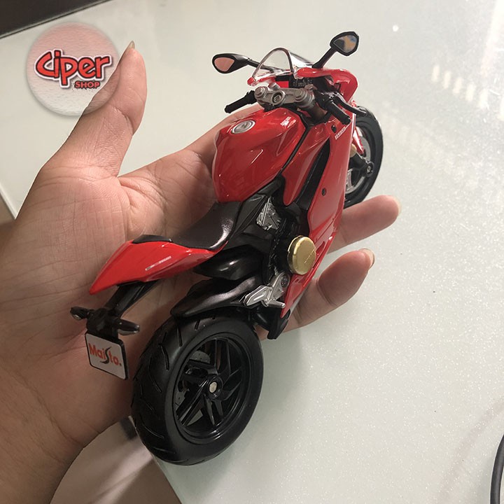 Mô hình xe Ducati 1199 Panigale 1:12 xe mô tô - Figure Ducati 1199