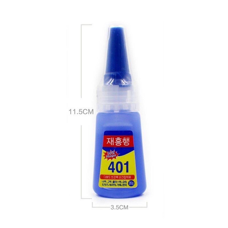 Keo gắn móng giả gắn đá dán móng dán đá hiệu 401 byb chính hàng .lọ to 20g siêu tiết kiệm cực chắc...