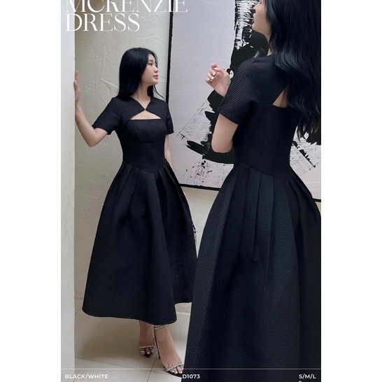 Đầm tiệc xốp xoè cúp ngực H78