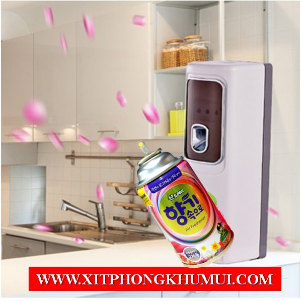 Máy xịt thơm phòng tự động hương cafe Hàn Quốc 300ml PT UTIHOME