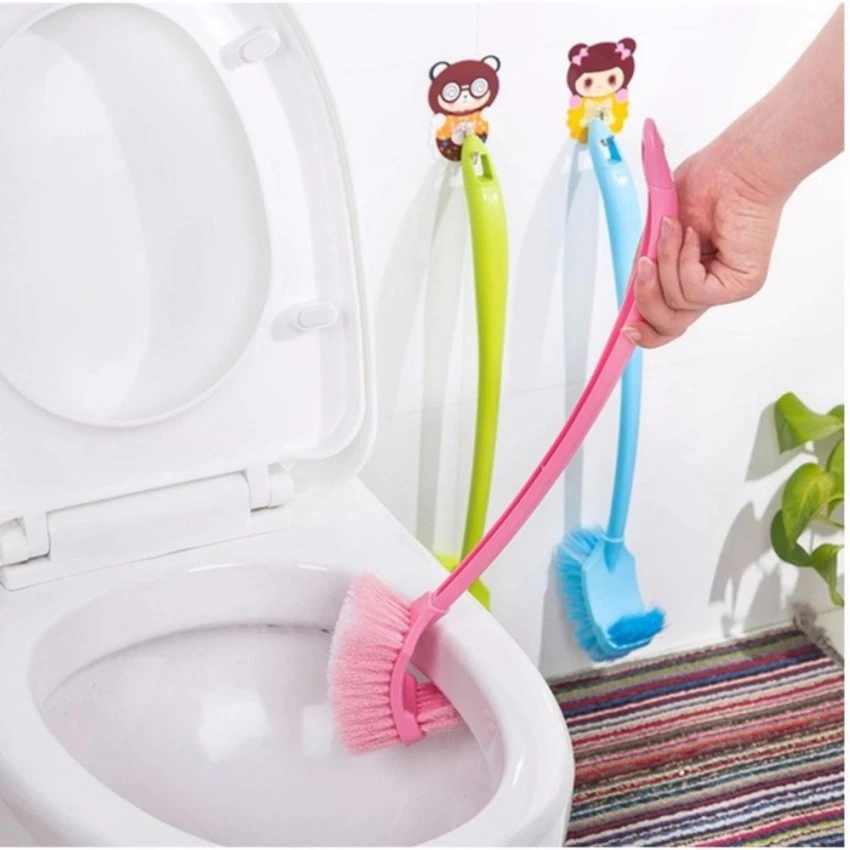 Bàn Chải Chà Toilet 2 Đầu Hàng Việt Nam Chất Lượng Cao, Cọ Toilet 2 Đầu - PucaMart