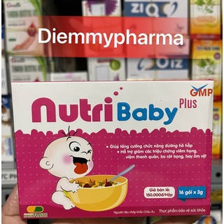 Cốm Nutri Baby Plus giúp trẻ ăn ngon tăng sức đề kháng