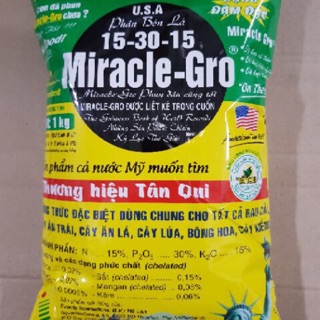 Phân bin lá 15-30-15 Miracle - Gro 1kg (tân quy)