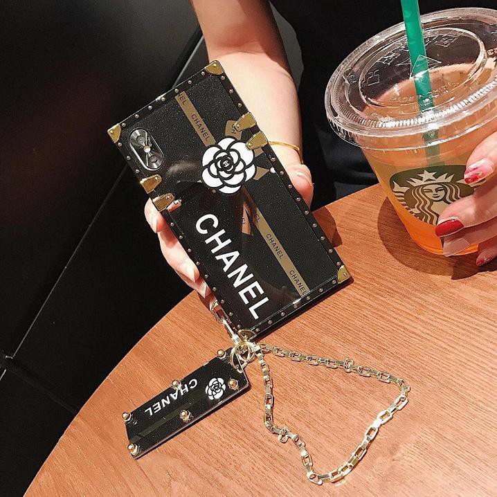 Ốp Điện Thoại Hình Vuông In Logo Thời Trang Cho iPhone X XS Max XR 6 6S 7 8 Plus 13 12 Mini 11 Pro Max