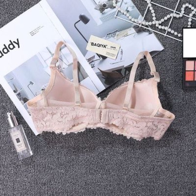 Áo ngực ko gọng ren mút mỏng B39 hàng baqiya