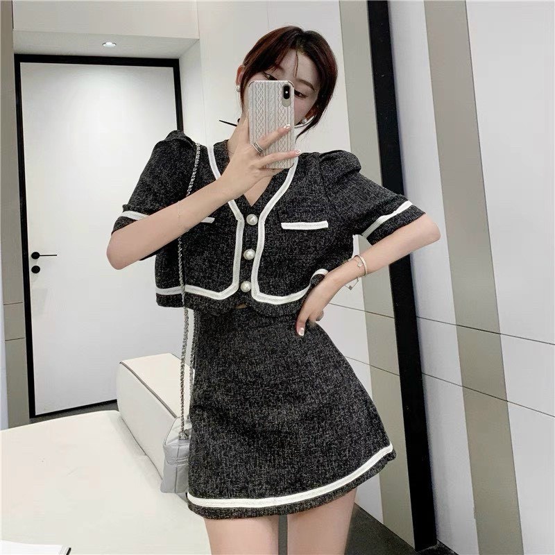 : Set dạ Tweed xinh xẻo siêu hot Lolla Fashion
