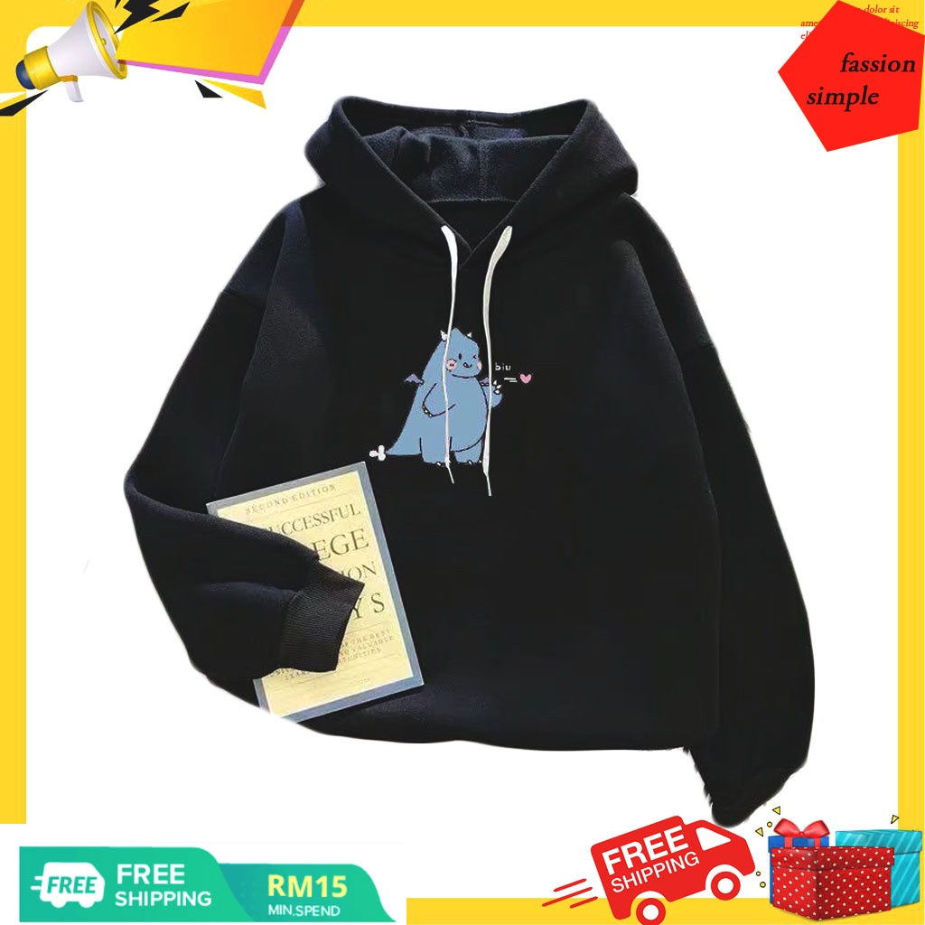 Áo Hoodie Hình khủng long bắn tim siêu Cute , áo khoác nỉ nam nữ siêu đẹp siêu dễ thương 1 from LASTORE