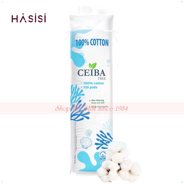Bông Tẩy Trang CEIBA TREE - 100% Cotton