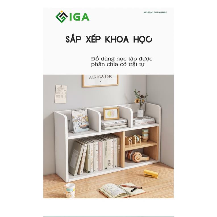 Kệ sách gỗ kệ sách để bàn mini - GP157