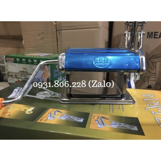 MÁY CẮT BỘT LÀM MÌ SỢI , MÁY CÁN BỘT BÁNH BẰNG TAY LOẠI 2 CẮT 1 CÁN