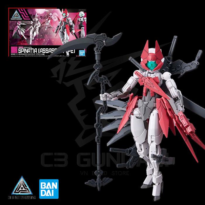 [BANDAI] MÔ HÌNH 30MM 1/144 eEXM-E7a SPINATIA (ASSASSIN TYPE) ĐỒ CHƠI GUNDAM LẮP RÁP GUNPLA CHÍNH HÃNG NHẬT BẢN