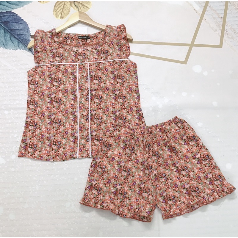 Đồ bộ đùi nữ tay cánh tiên 💞FREESHIP💞  vải mango mềm, mịn, mặc mát hợp thời trang.