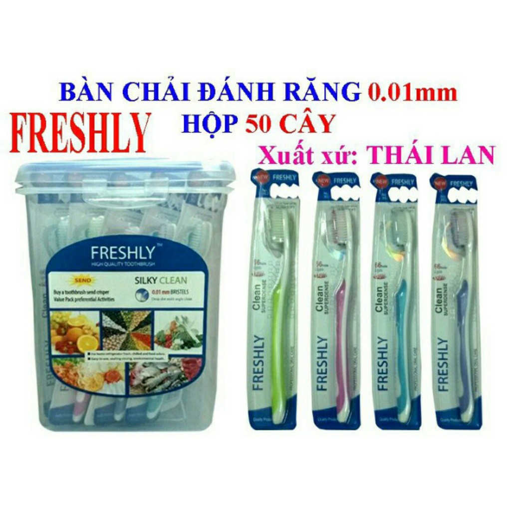 Bàn chải đánh răng thái lan siêu mềm
