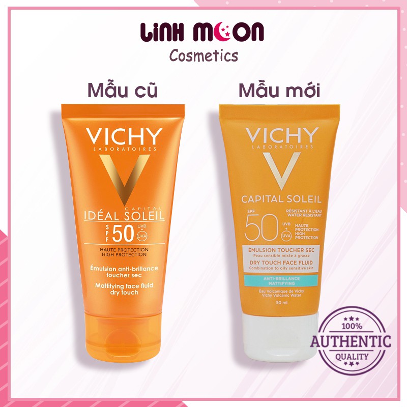 Kem Chống Nắng Vichy SPF 50 Ideal Soleil 50ml