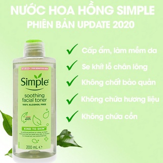 Nước hoa hồng Simple