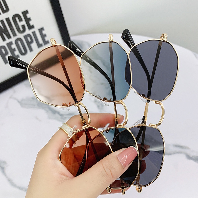 Kính Chống Nắng Phong Cách Thời Trang Hàn Quốc Dành Cho Nam Và Nữ