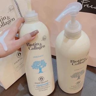 Cặp dầu gội xả collagen giúp tóc mềm mượt, kiềm dầu_THU YORI