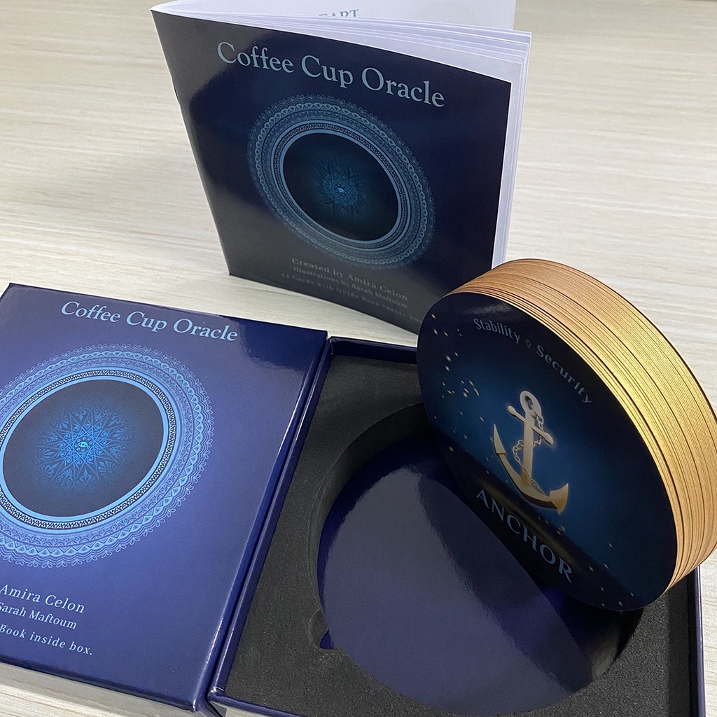 Bộ Bài Coffee Cup Oracle (Mystic House Tarot Shop) - Bài Gốc Authentic Chính Hãng 100%