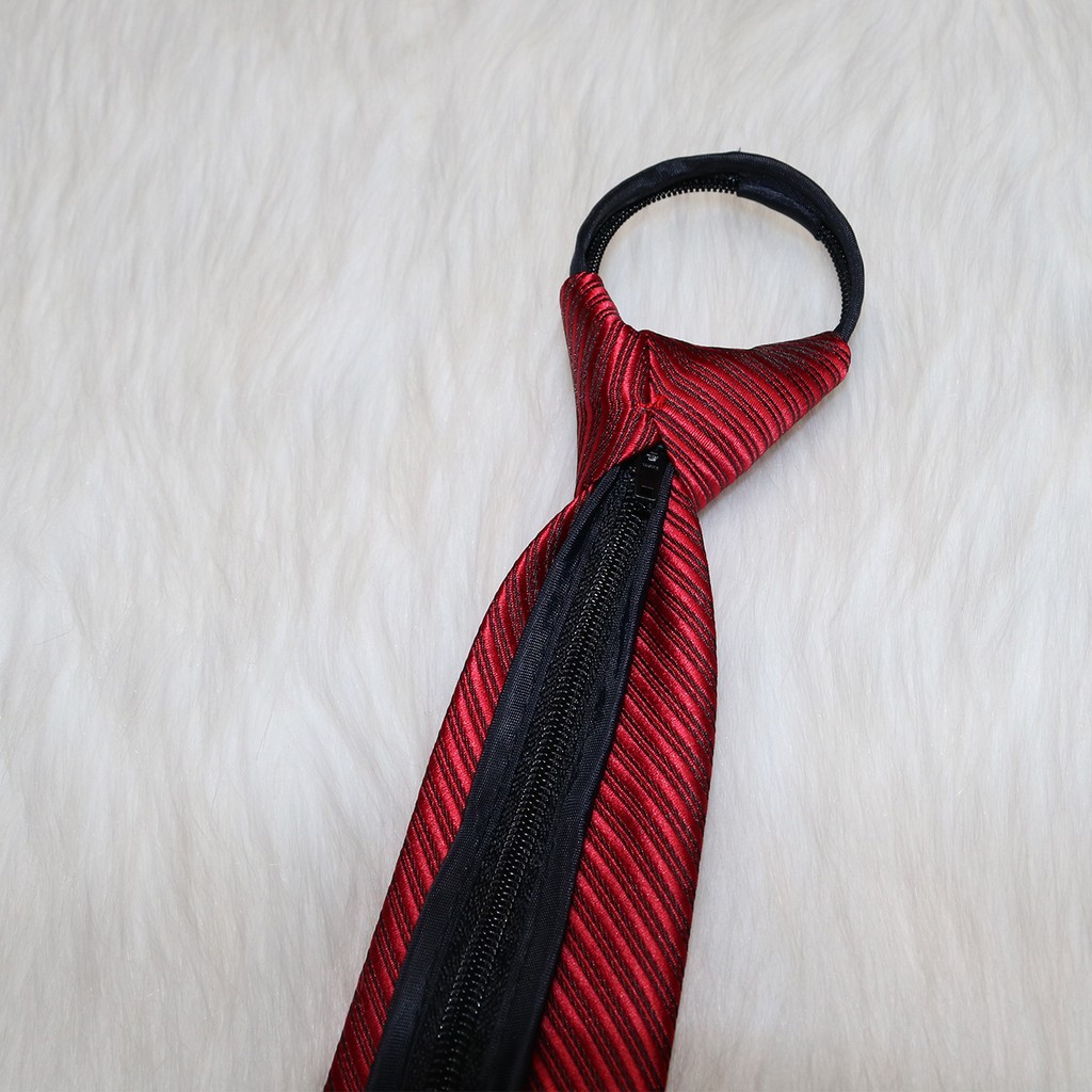 Cà Vạt Nam Thắt Sẵn KING Bản Nhỏ 6cm, Cavat Họa Tiết Công Sở Và Chú Rể Cao Cấp Kiểu Dáng Hàn Quốc C021