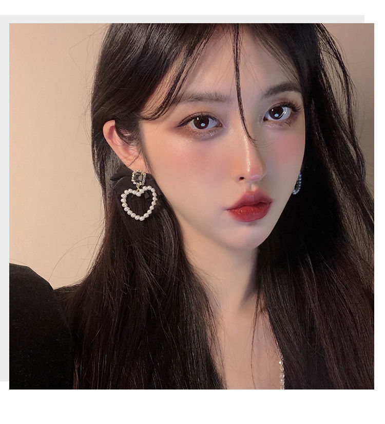 Khuyên tai bạc s925 đính nơ và ngọc trai cao cấp thời trang 2021