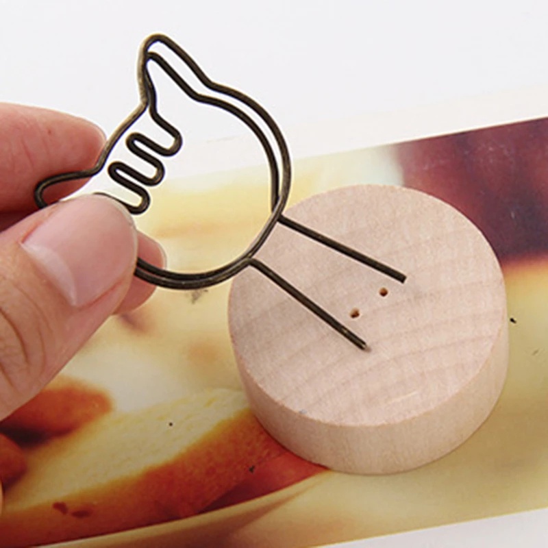 [Merry Christmas] Giá Đỡ Giấy Ghi Chú Để Bàn Trang Trí Phòng Khách Có Thể Tháo Rời