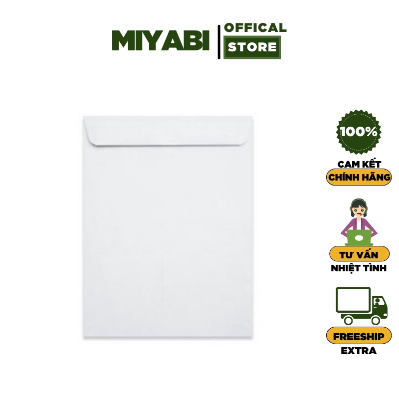 phong bì trắng A4-100 tờ