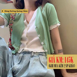 [SẴN] Áo croptop len giả khoác Ulzzang Quảng Châu ALC39