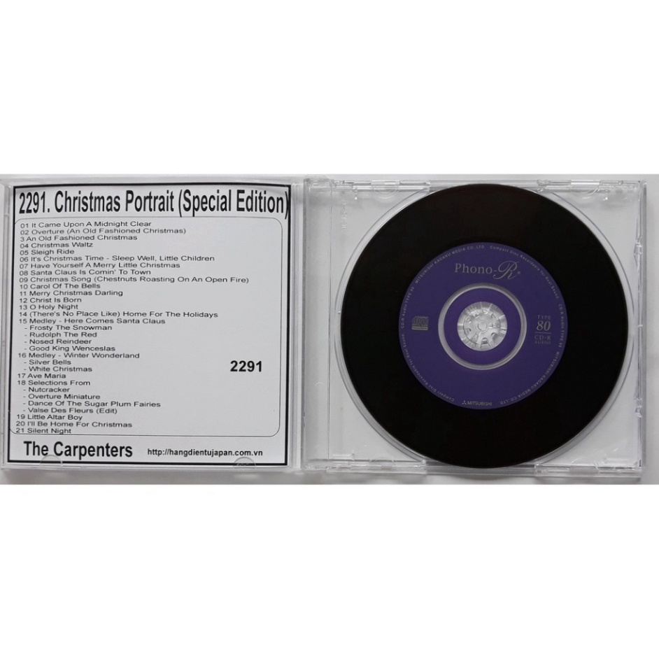 Bộ 8 CD nhóm nhạc Carpenters