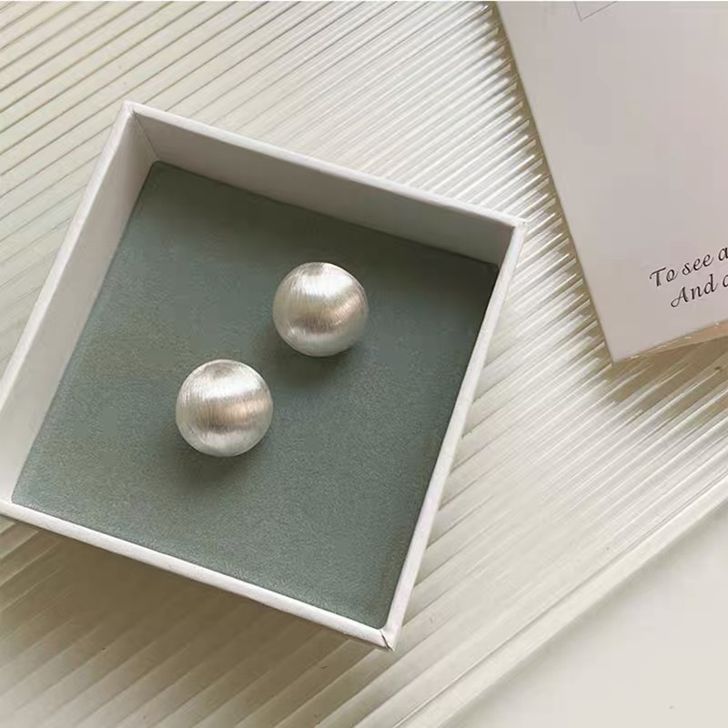 Bông tai thời trang và thanh lịch Bông tai nữ tròn cao cấp hàn quốc