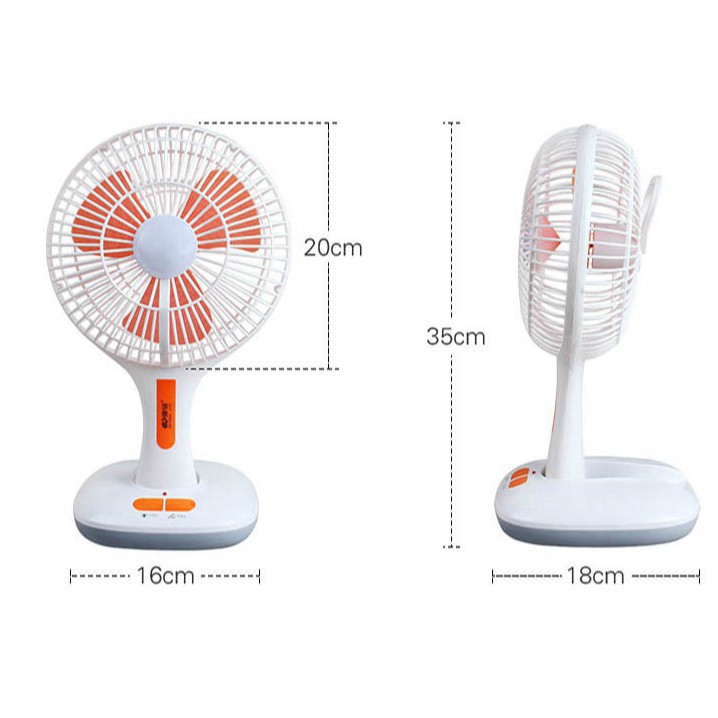QUẠT ĐÈN GẤP GỌN TÍCH ĐIỆN 2IN1 [ KM - F0166 ] ( TỔNG KHO GIA DỤNG GIÁ GỐC )  [FreeShip – HÀNG MỚI] | BigBuy360 - bigbuy360.vn