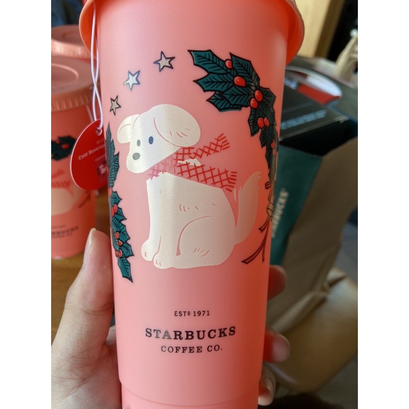 Phiên bản giới hạn mùa Giáng Sinh 2020 - Ly nhựa đổi màu Starbuck -Changing Color
