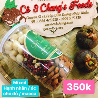 Mixed 3 hạt tách vỏ óc chó đỏ 500g
