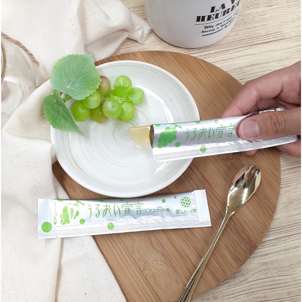 Thạch collagen jelly Aishitoto Nhật Bản vị nho mẫu đơn