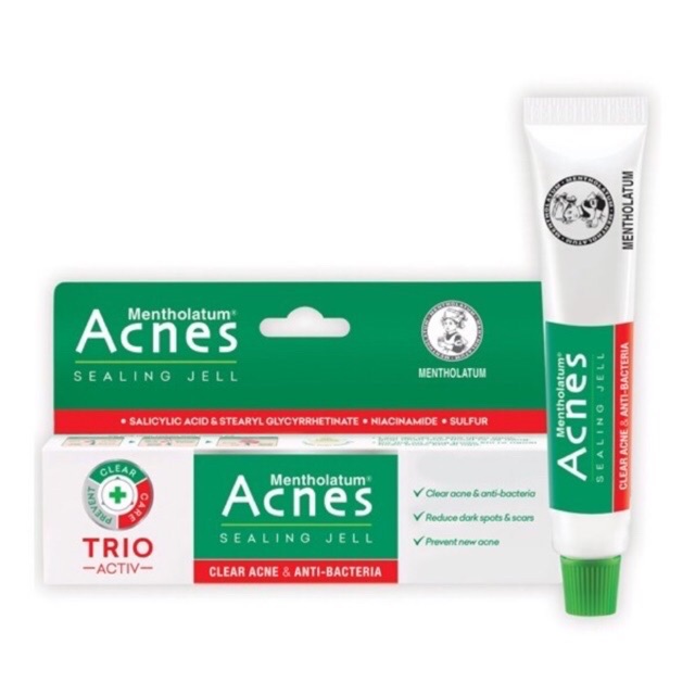 Gel sạch mụn &amp; Kháng khuẩn Acnes Sealing 18g