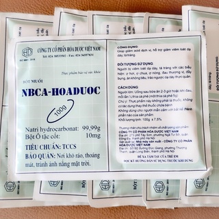 Bột muối NABICA - Hóa dược