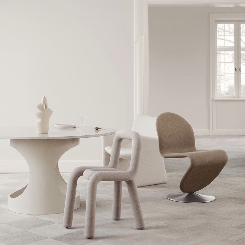 Ghế tựa lưng Bold Chair cao cấp - Bắc Âu