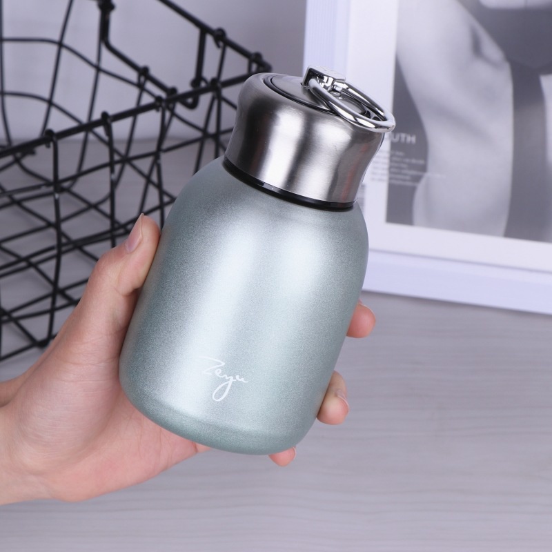 Cốc giữ nhiệt 300ml siêu cute inox 304, bình giữ nhiệt 8- 12h khắc tên theo yêu cầu tặng