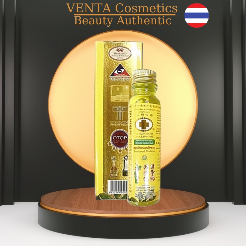 Dầu Thập Tự Vàng Thái Lan 24ml Gold Cross Yellow Oil