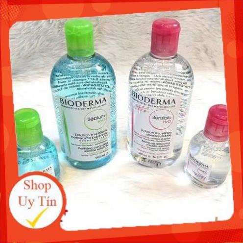 Nước Tẩy Trang Bioderma Pháp 100ml - Tẩy Sạch, Dịu Mát, Mềm Mịn Làn da