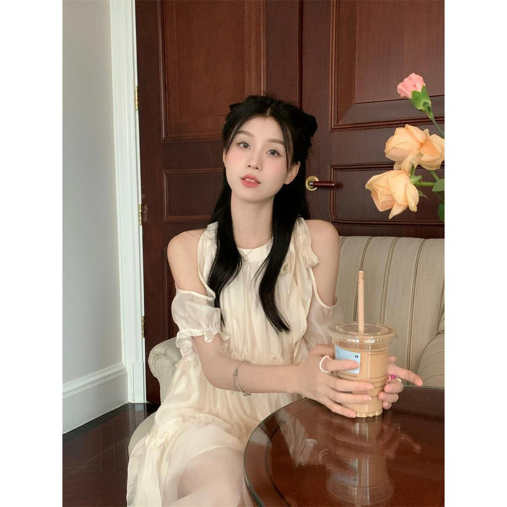 Đầm Ngắn Màu Trơn Thời Trang Nữ Tính