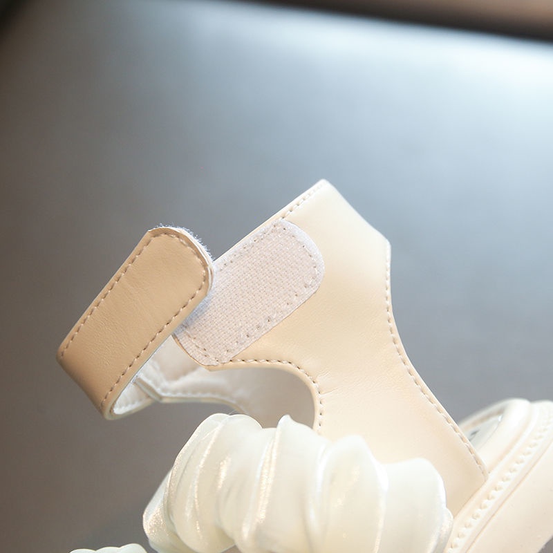 [Hàng Có Sẵn Bán Chạy] Giày Sandal Chống Trượt Thoáng Khí Phong Cách Anh Quốc Giản Dị Cho Bé Gái