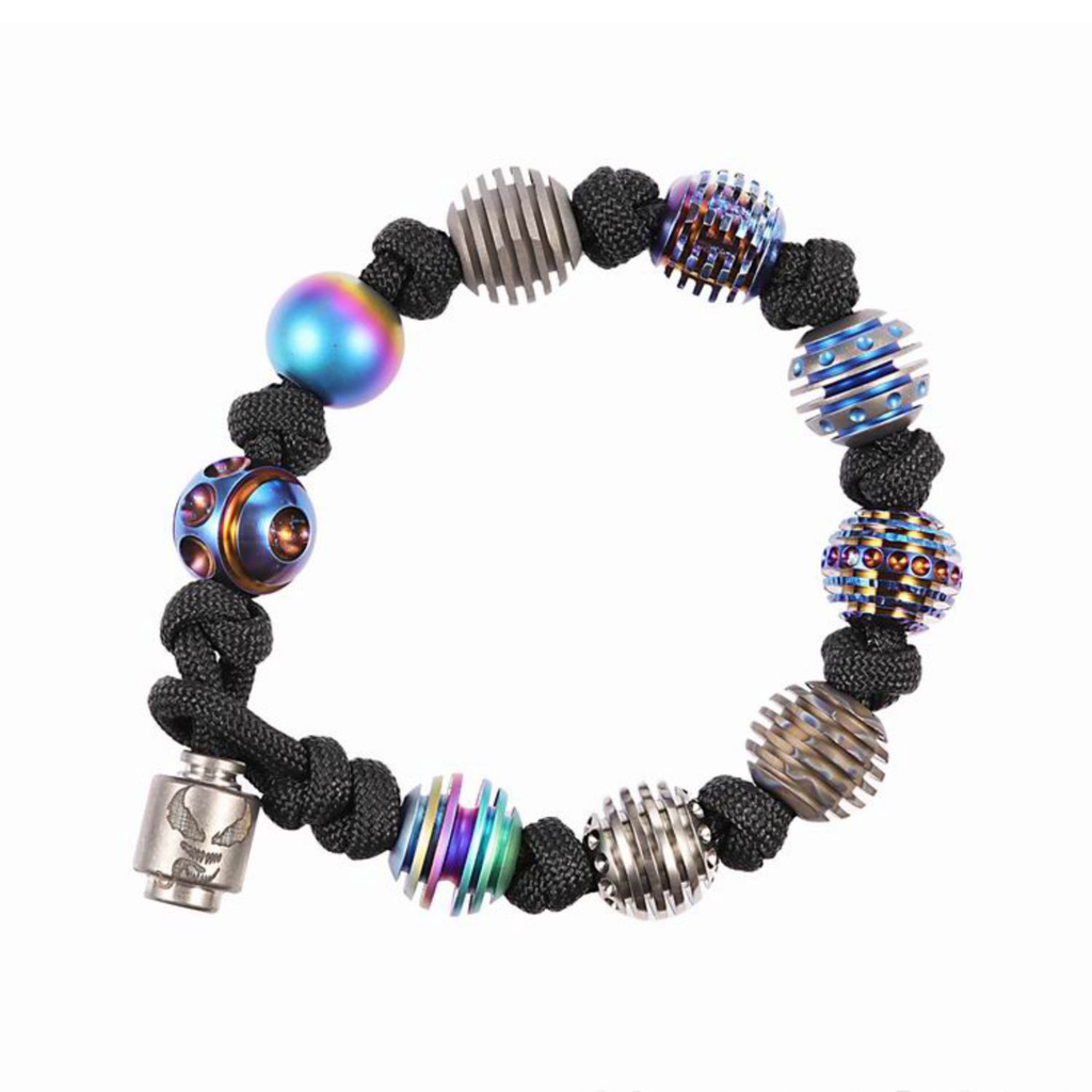 Móc Khóa Xe Hơi / Leo Núi Bằng Hợp Kim Titan Hình Ngọn Lửa Nhiều Màu