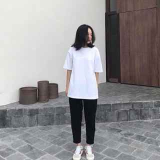 Quần Jogger Kaki Ulzzang Thời Trang Nữ Màu Đen, Sữa, Vàng Bò Mặc Đi Chơi - Mặc Ở Nhà Phong Cách