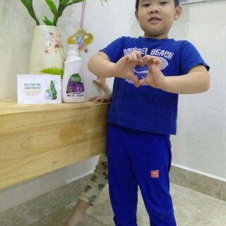 Combo 10 áo cộc thun bé trai