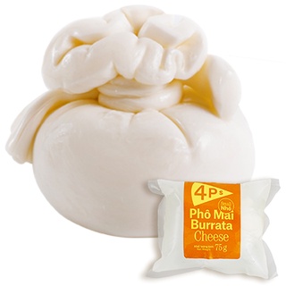 Phô mai Burrata tươi 75g / Fresh Burrata Cheese 75g