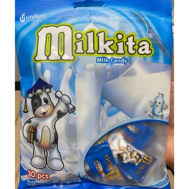Kẹo sữa mềm milkita gói 30 viên