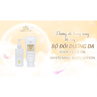Body dưỡng trắng da Whitening Body Lotion Chamomileskill