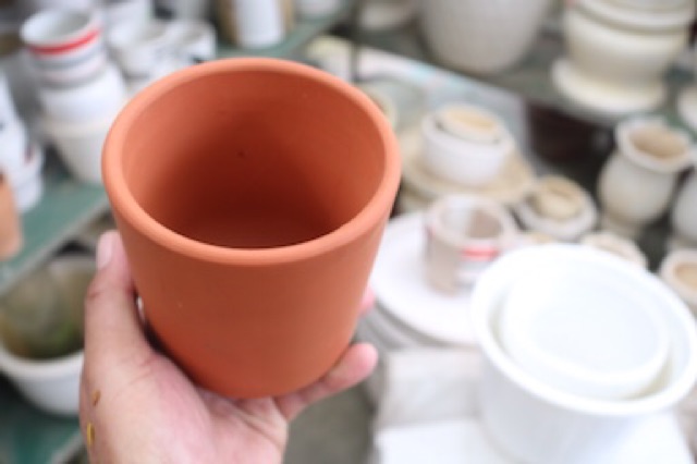 Chậu Đất Nung trồng cây