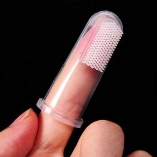 Bàn Chải Đánh Răng Silicon Xỏ Ngón Cho Bé