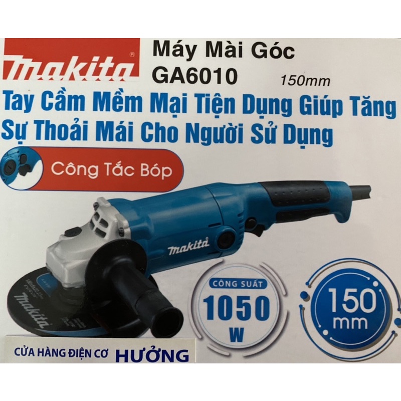 MÁY MÀI GÓC 1050W GA 6010 MAKITA